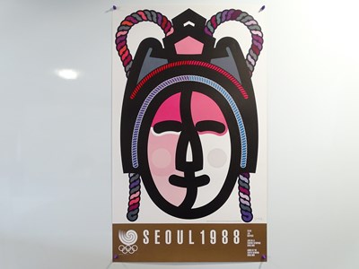 Lot 318 - SEOUL Olympics promotional posters - A series...