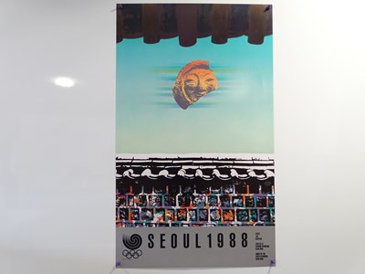 Lot 318 - SEOUL Olympics promotional posters - A series...