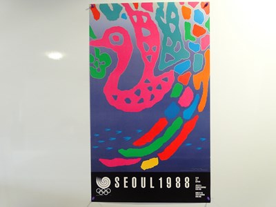 Lot 318 - SEOUL Olympics promotional posters - A series...