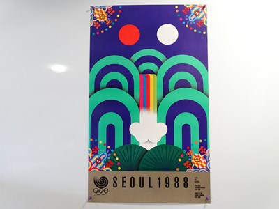 Lot 318 - SEOUL Olympics promotional posters - A series...