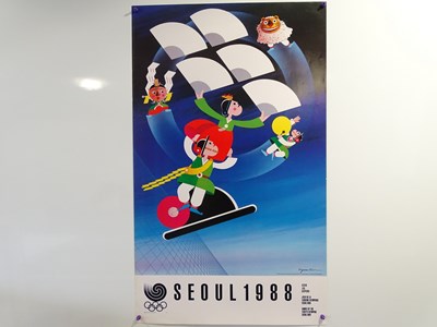 Lot 318 - SEOUL Olympics promotional posters - A series...