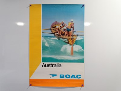 Lot 164 - A group of 4 Aviation/Travel Advertising...