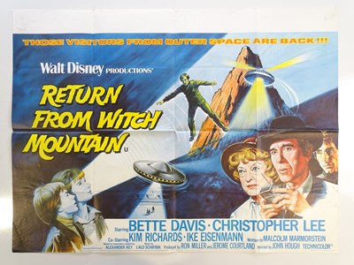 Lot 228 - A group of WALT DISNEY UK quad film posters (6...