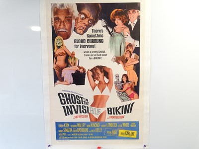Lot 6 - GHOST IN THE INVISIBLE BIKINI (1966) US one...