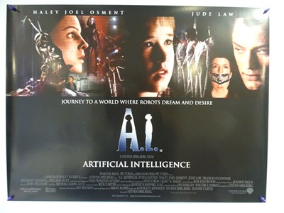 Lot 385 - A group of science fiction UK Quad film...