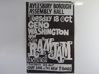 Lot 645 - GENO WASHINGTON AND THE RAMTAM BAND Ayelsbury...