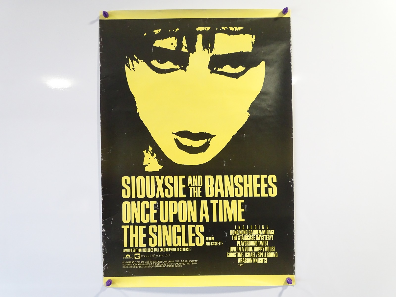 LP/国内盤 SIOUXSIE and ..“ONCE UPON A TIME” Once Upon a Time / the Singles - The Sound of Vinyl