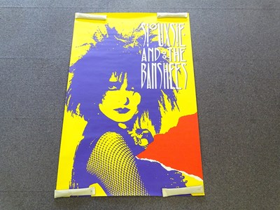 Lot 679 - SIOUXSIE & THE BANSHEES 1980s Music Poster -...