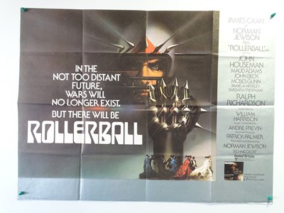 Lot 431 - ROLLERBALL (1975) - UK Quad folded as issued -...