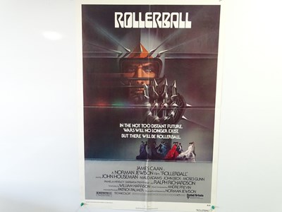 Lot 432 - ROLLERBALL (1975) - US one sheet folded as...