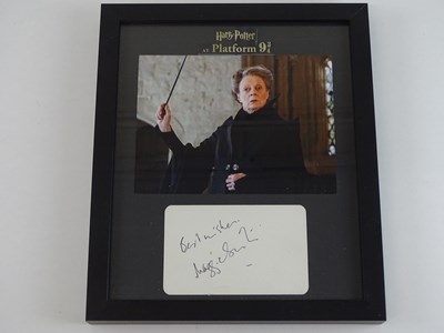 Lot 197 - HARRY POTTER: A framed and glazed display of...