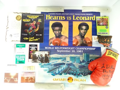 Lot 363 - A large quantity of boxing related memorabilia...