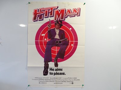 Lot 30 - HITMAN (1973) US one sheet folded as issued -...