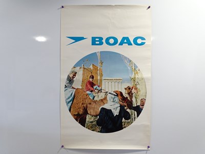 Lot 165 - BOAC 1960s Aviation Advertising Posters - A...