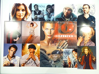 Lot 110 - A group of colour 10 x 8 signed photos - to...