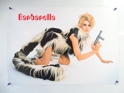Lot 415 - BARBARELLA (1968) - A 1998 commercial poster...