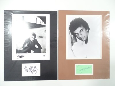 Lot 591 - A group of mounted signatures to include CRAIG...
