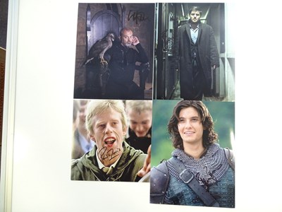 Lot 115 - A group of signed 8 x 10 photos of male actors...