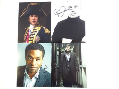Lot 80 - A group of signed photographs of male actors...