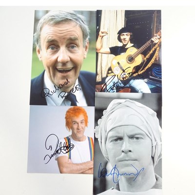 Lot 178 - A group of signed 8 x 12 photographs of...