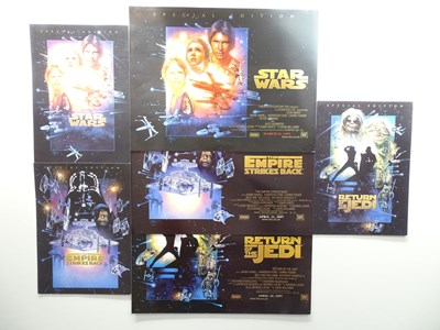 Lot 537 - STAR WARS TRILOGY (1996) - A set of three over...