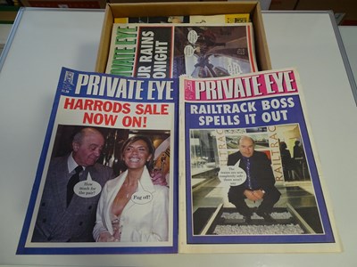 Lot 335 - JOB LOT - 250+ issues of 'Private Eye'...