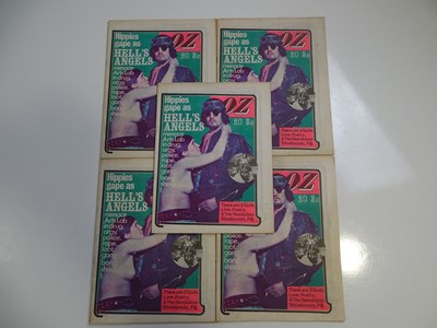Lot 339 - OZ Magazine #20 (5 in lot) - 'Hell's Angels'...
