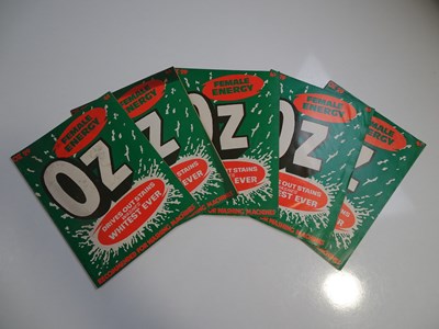 Lot 342 - OZ Magazine #29 (5 in lot) - 'Female Energy'...