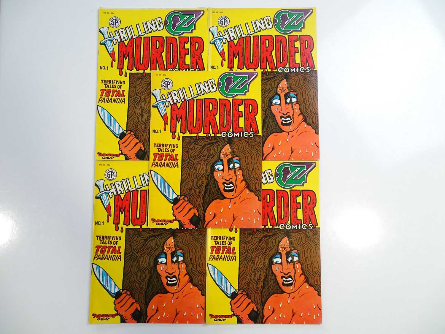 Lot 346 - OZ Magazine #39 (5 in lot) - 'Thrilling 