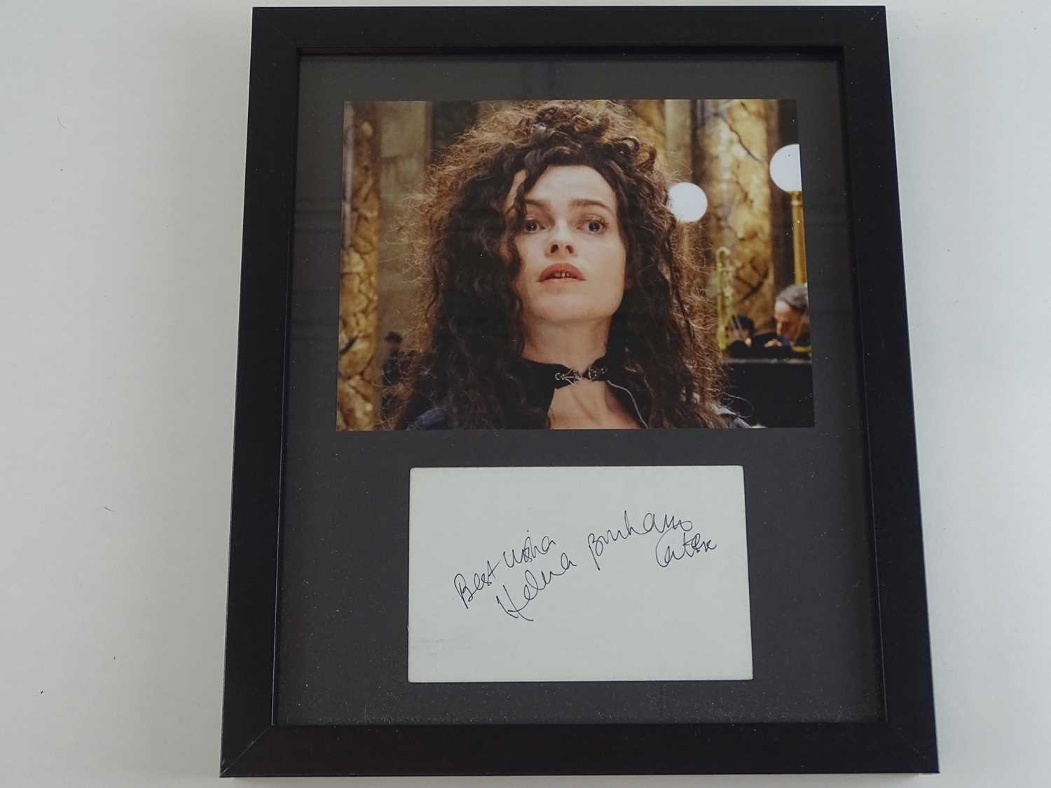 Lot 198 - HARRY POTTER: A framed and glazed HELENA...