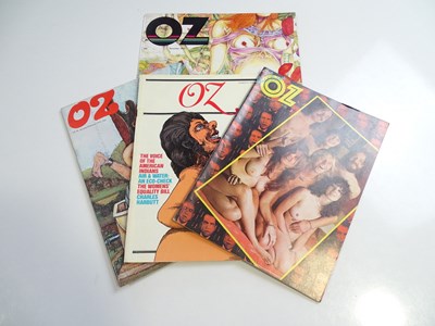 Lot 357 - OZ Magazine issues #45 John Hurford cover...