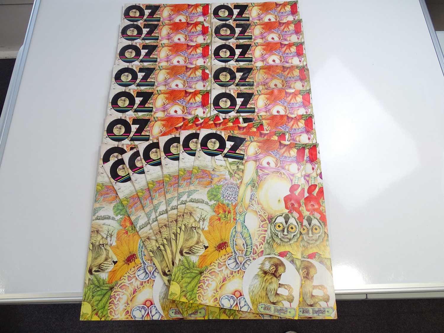 Lot 351 - OZ Magazine #45 (20 in lot) - Cover art by...