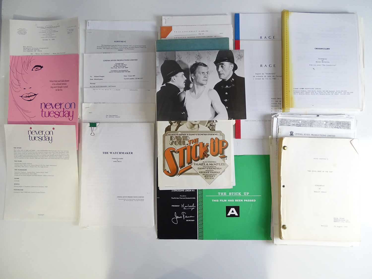 Lot 372 - A large quantity of scripts and other...