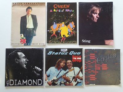 Lot 568 - A group of concert tour programmes for: THE...