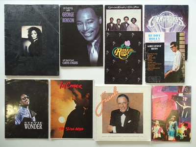 Lot 597 - A large quantity of concert tour programmes...