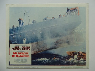 Lot 325 - THE HEROES OF TELEMARK (1966) Full set of 8 US...