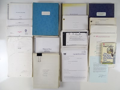 Lot 375 - A large quantity of scripts, paperwork and...