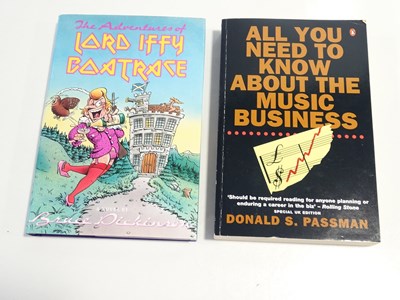 Lot 778 - IRON MAIDEN -a pair of books previously owned...