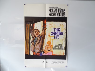 Lot 128 - THIS SPORTING LIFE (1963) - British One Sheet...