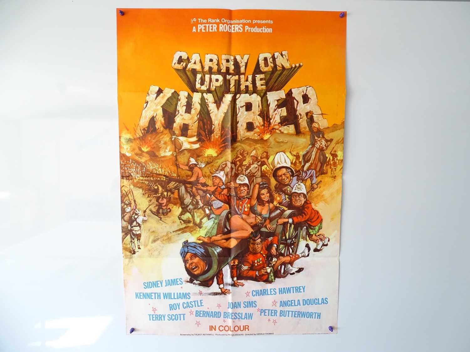 Lot 172 CARRY ON UP THE KHYBER (1968) UK One Sheet