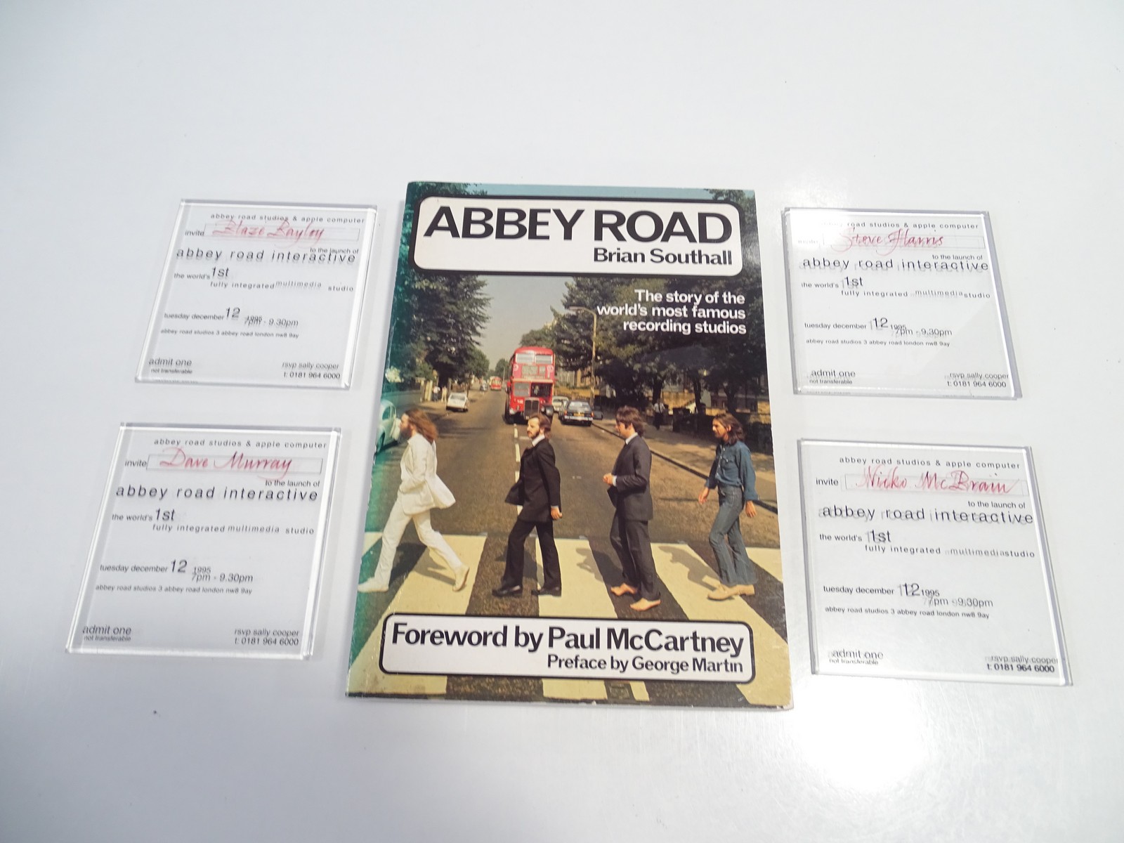 Lot 773 IRON MAIDEN Abbey Road a set of four