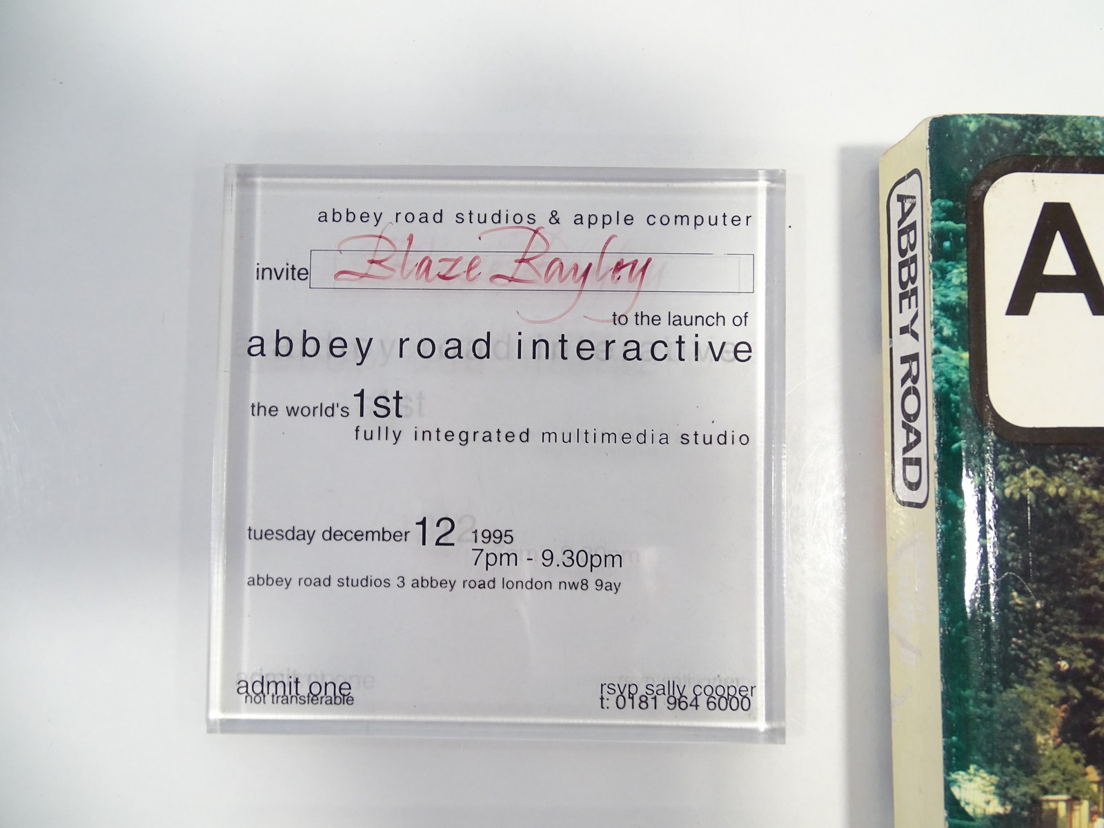 Lot 773 IRON MAIDEN Abbey Road a set of four