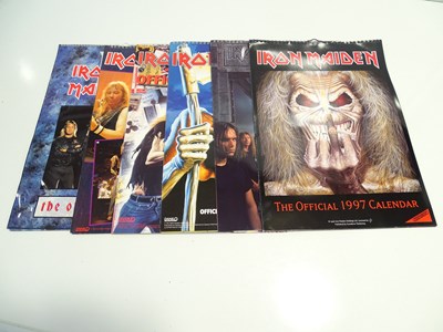 Lot 776 - IRON MAIDEN - official licensed calenders (6...