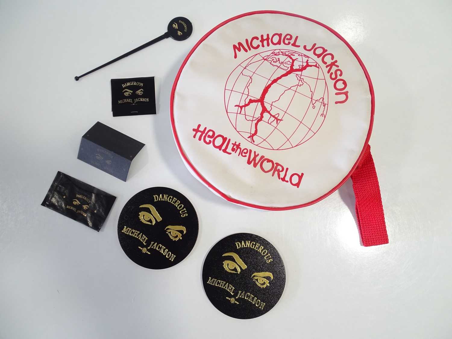 Lot 602 - A pair of MICHAEL JACKSON promotional items...