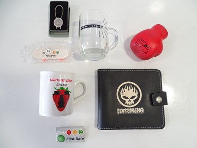 Lot 618 - A selection of music related memorabilia...