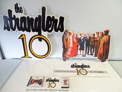 Lot 697 - THE STRANGLERS - a group of cardboard display...