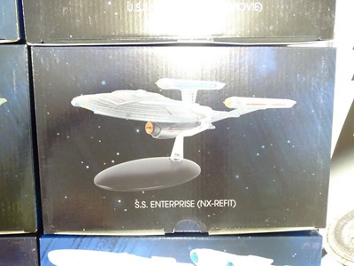 Lot 448 - A collection of EAGLE MOSS STAR TREK Starships...