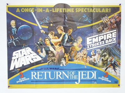 Lot 556 - STAR WARS TRIPLE BILL (1983) - STAR WARS /...