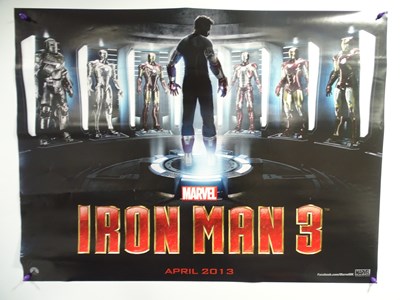 Lot 212 - IRON MAN 3 (2013) - A group of UK Quad film...