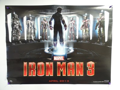 Lot 212 - IRON MAN 3 (2013) - A group of UK Quad film...
